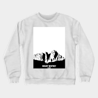 Mount Whitney California Crewneck Sweatshirt